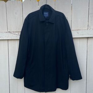 Brooks Brothers Men’s 100% wool top coat overcoat